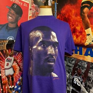 Vintage‎ 90s Phoenix Suns Elliot Perry Rare NBA Basketball Tee Sz Large